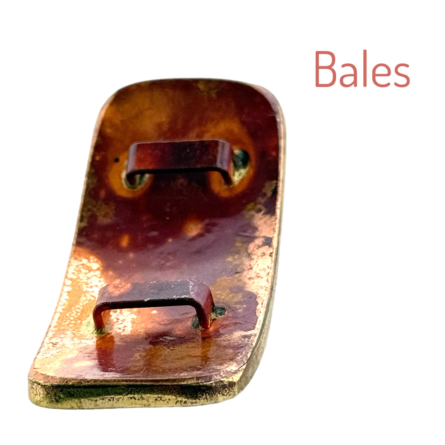 Copper Heart Burst Slider for 10mm Flat Leather