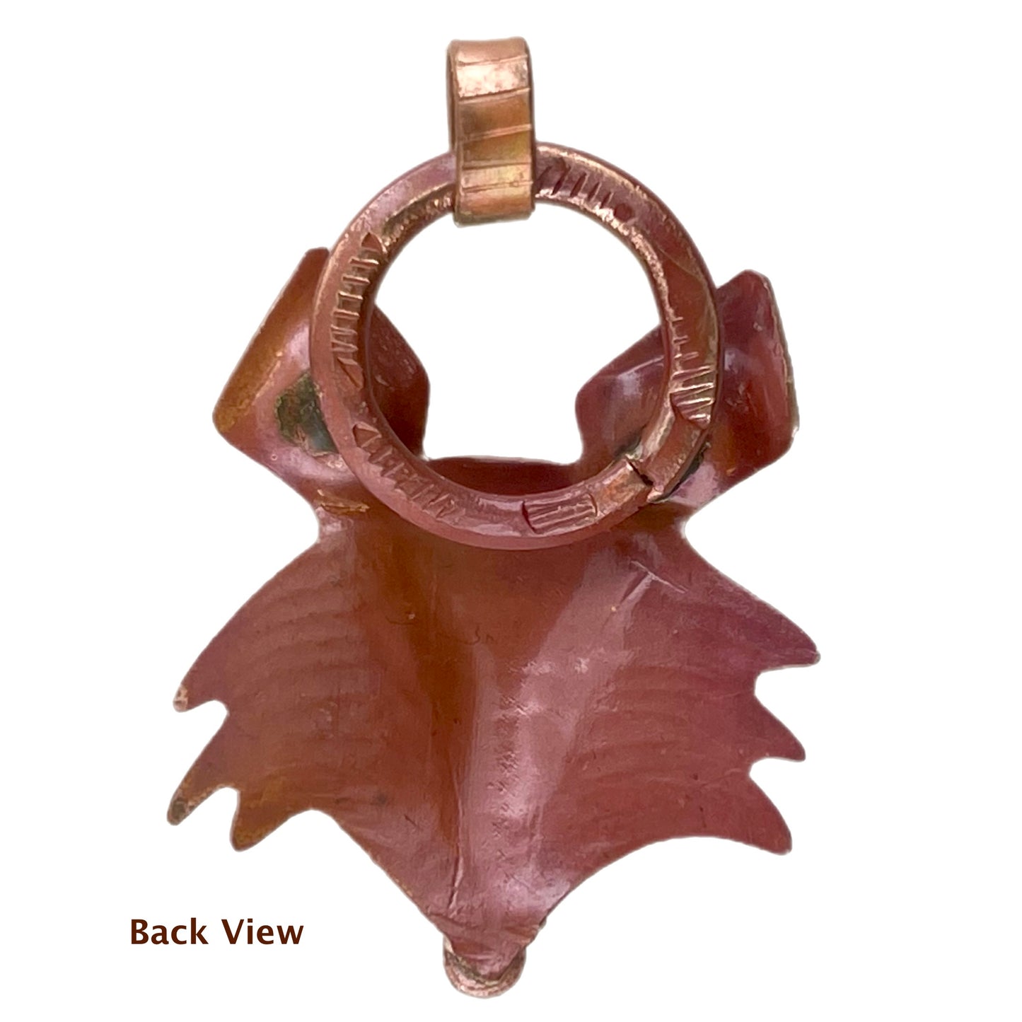 Fox Pendant in Copper & Brass for Nature-Inspired Jewelry