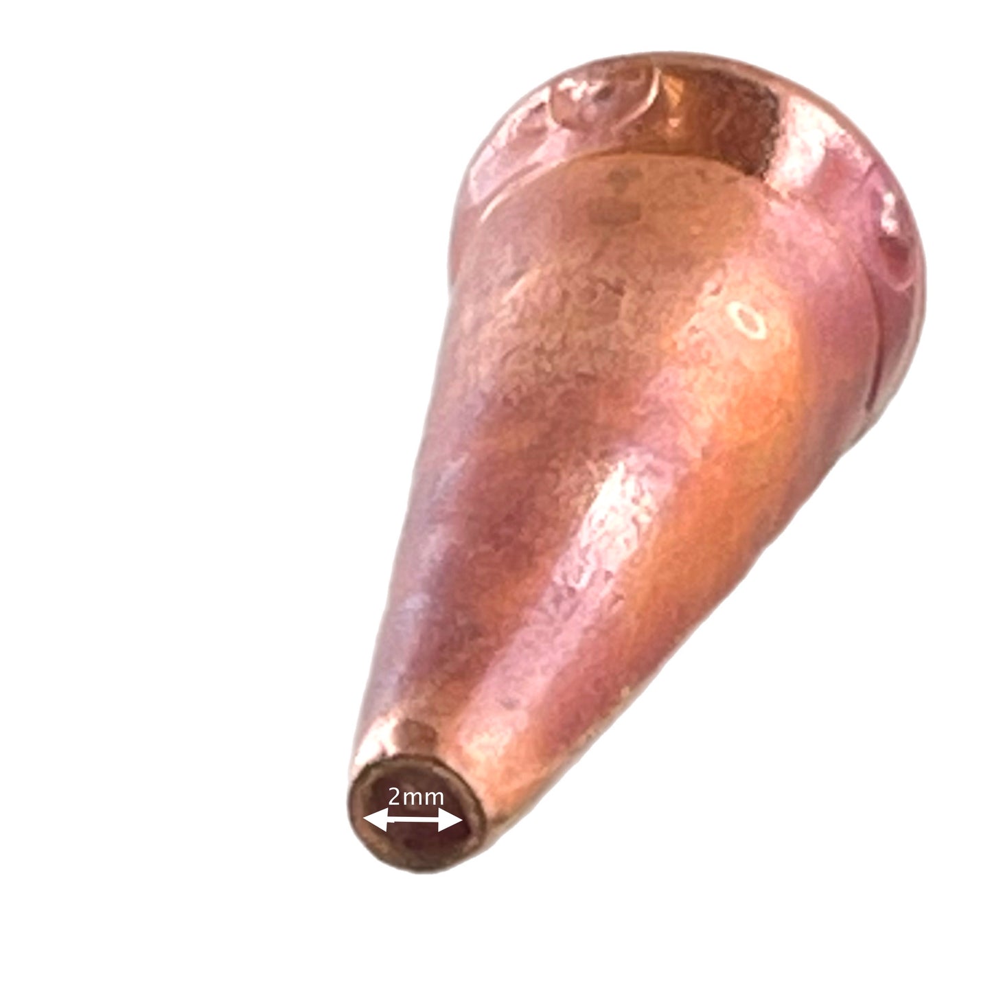 Small Copper Cone for Beaded, Kumihimo & Multi-Strand Jewelry