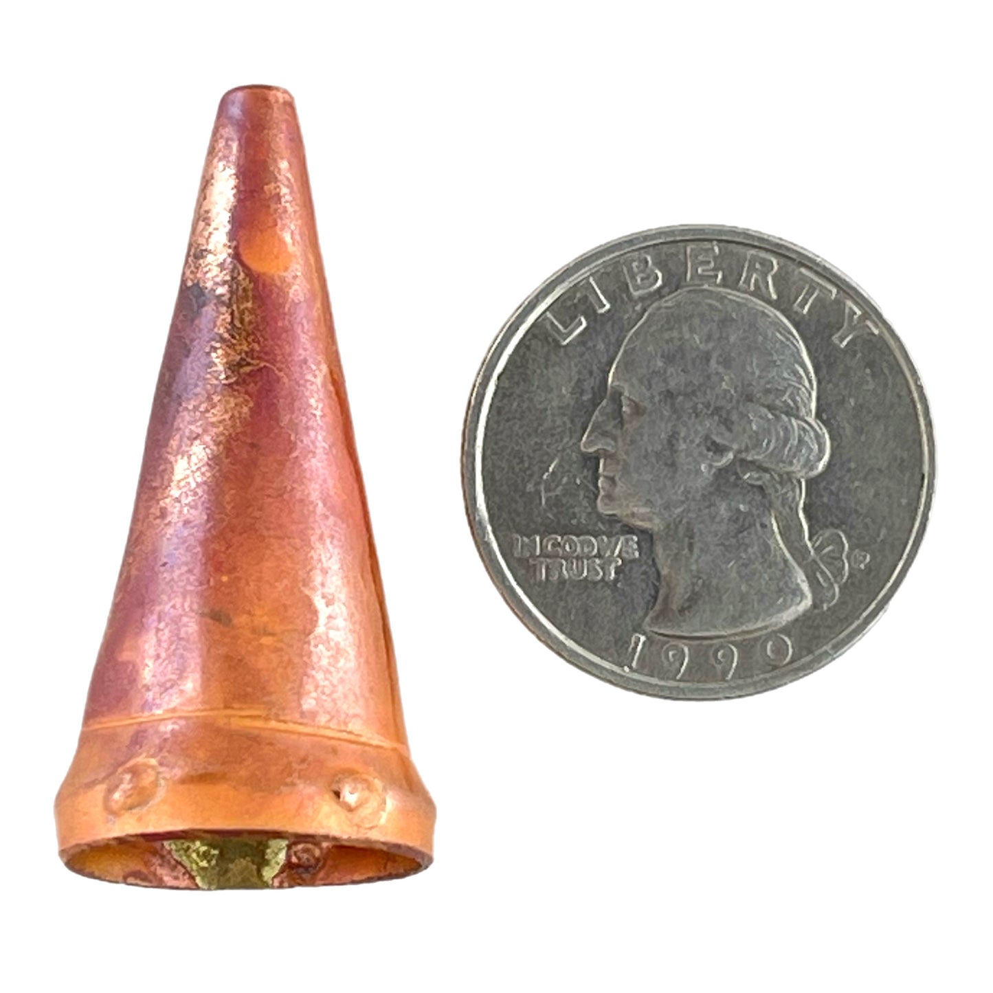 Large Copper Cone for Kumihimo & Multi-Strand & Beaded Jewelry
