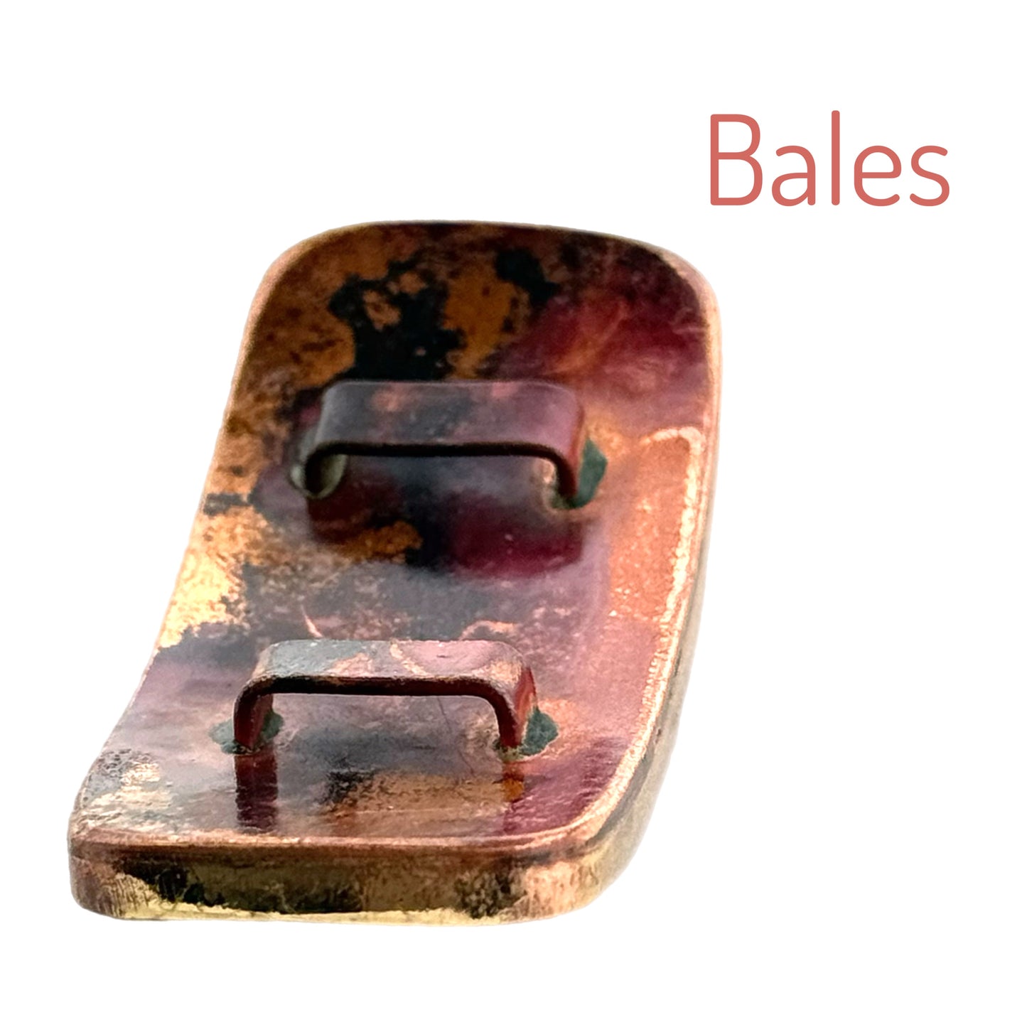 Copper Maple Leaf Slider for 10mm Flat Leather