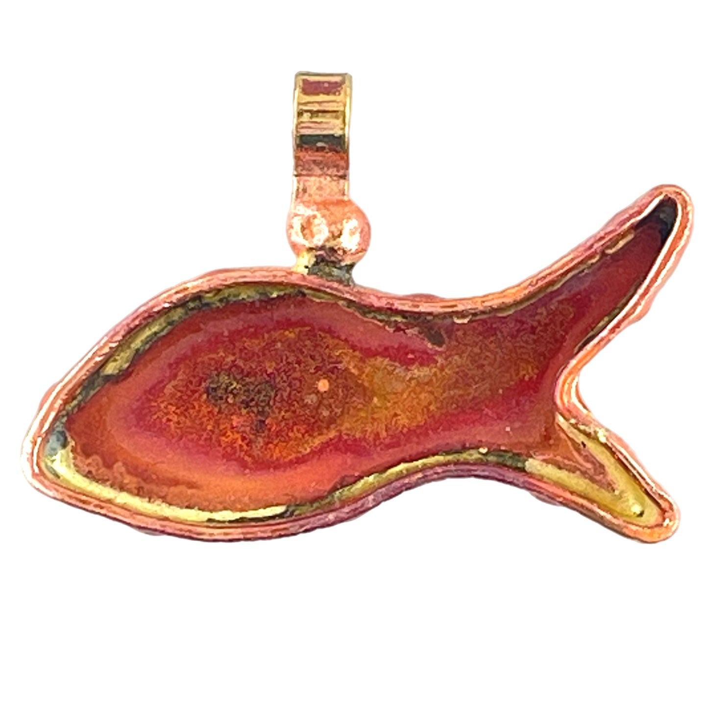 Fish Bezel Pendant