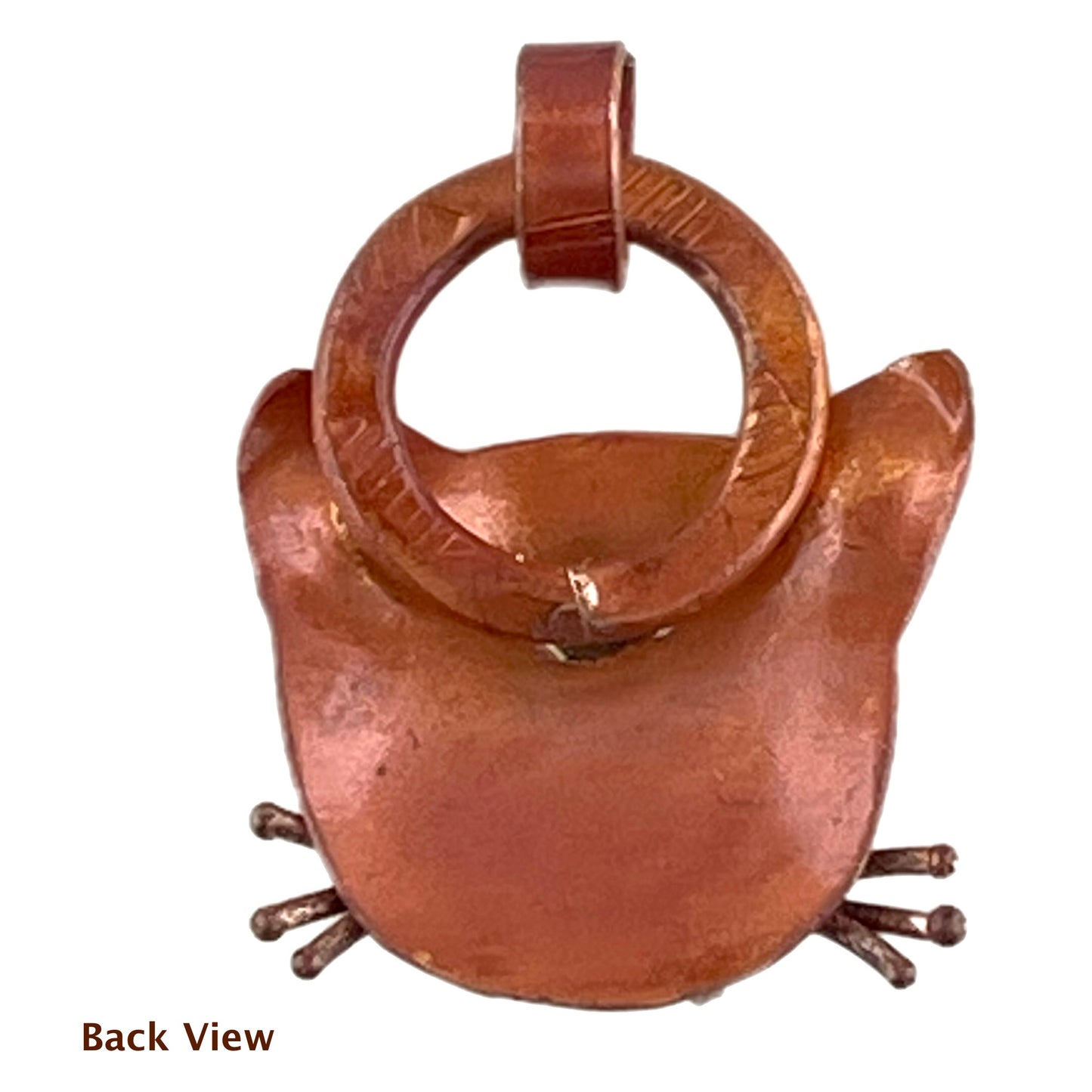 Angry Copper Cat Pendant - by Patricia Healey