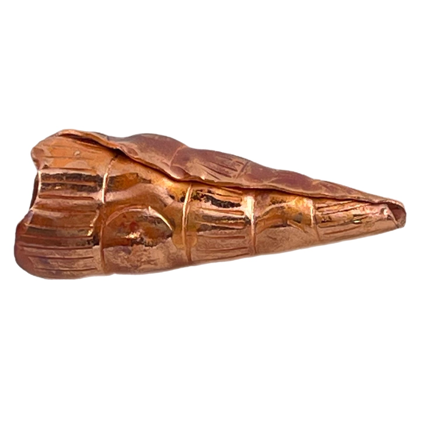Medium Folded Copper Cone End for Necklaces, Bracelets & Earrings