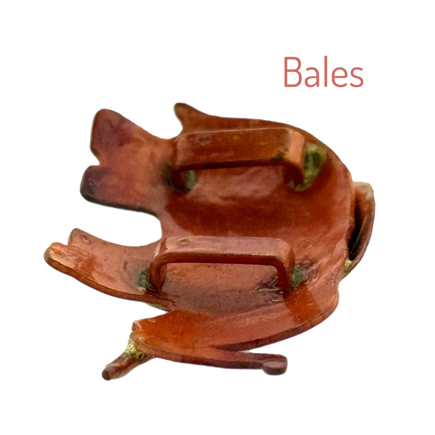 Copper Elephant Slider for 10mm Bracelet