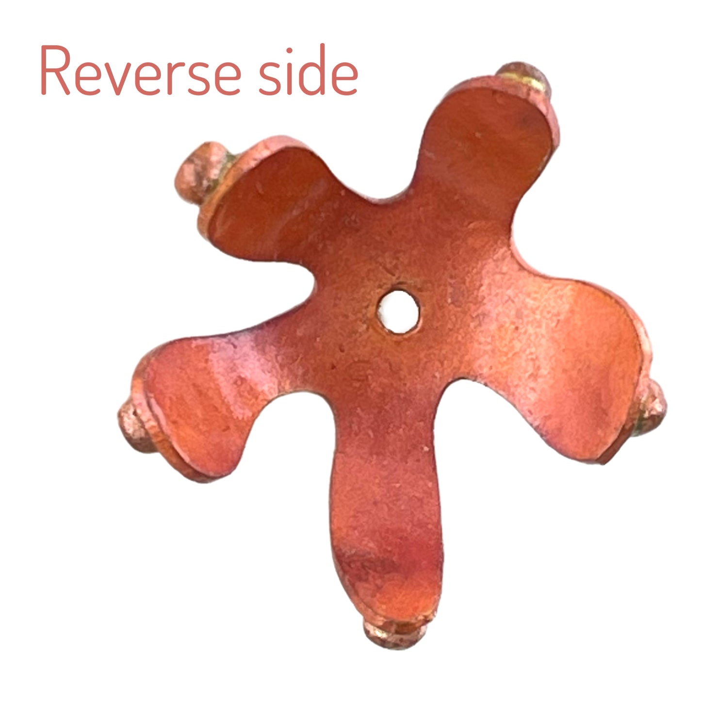Copper Flower Bead Cap