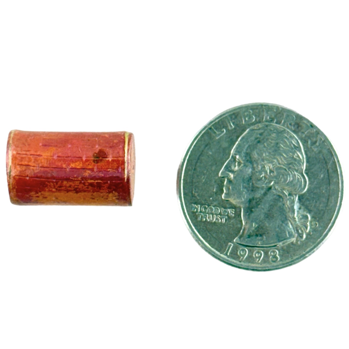 Small Textured Copper Barrel Bead – Patricia Healey Design