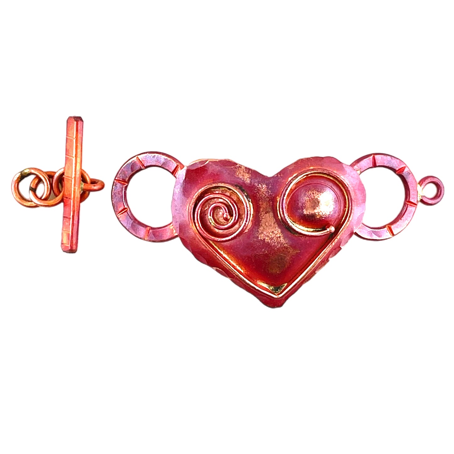 Art Deco Heart Toggle