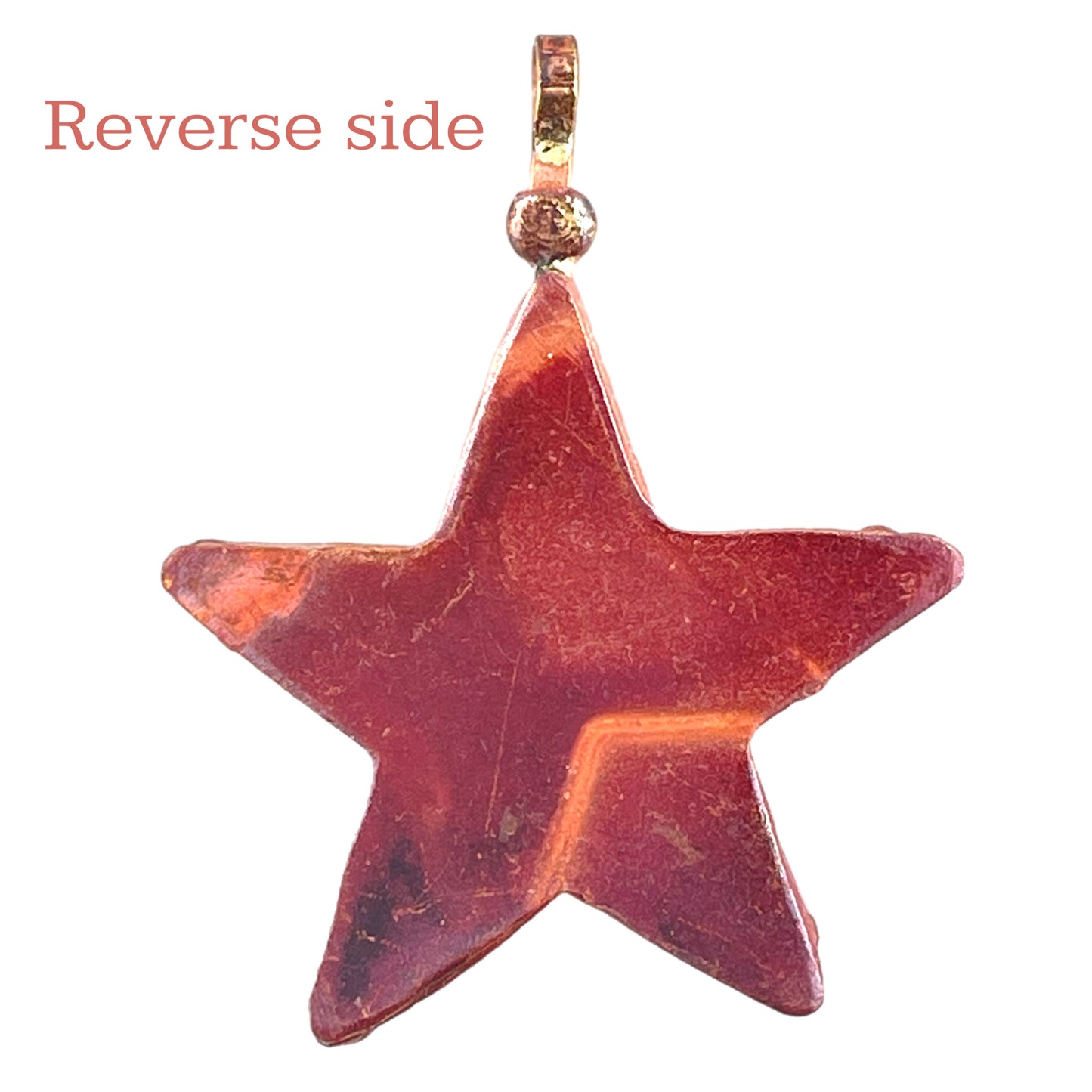 Copper Star Bezel Pendant for Jewelry Design