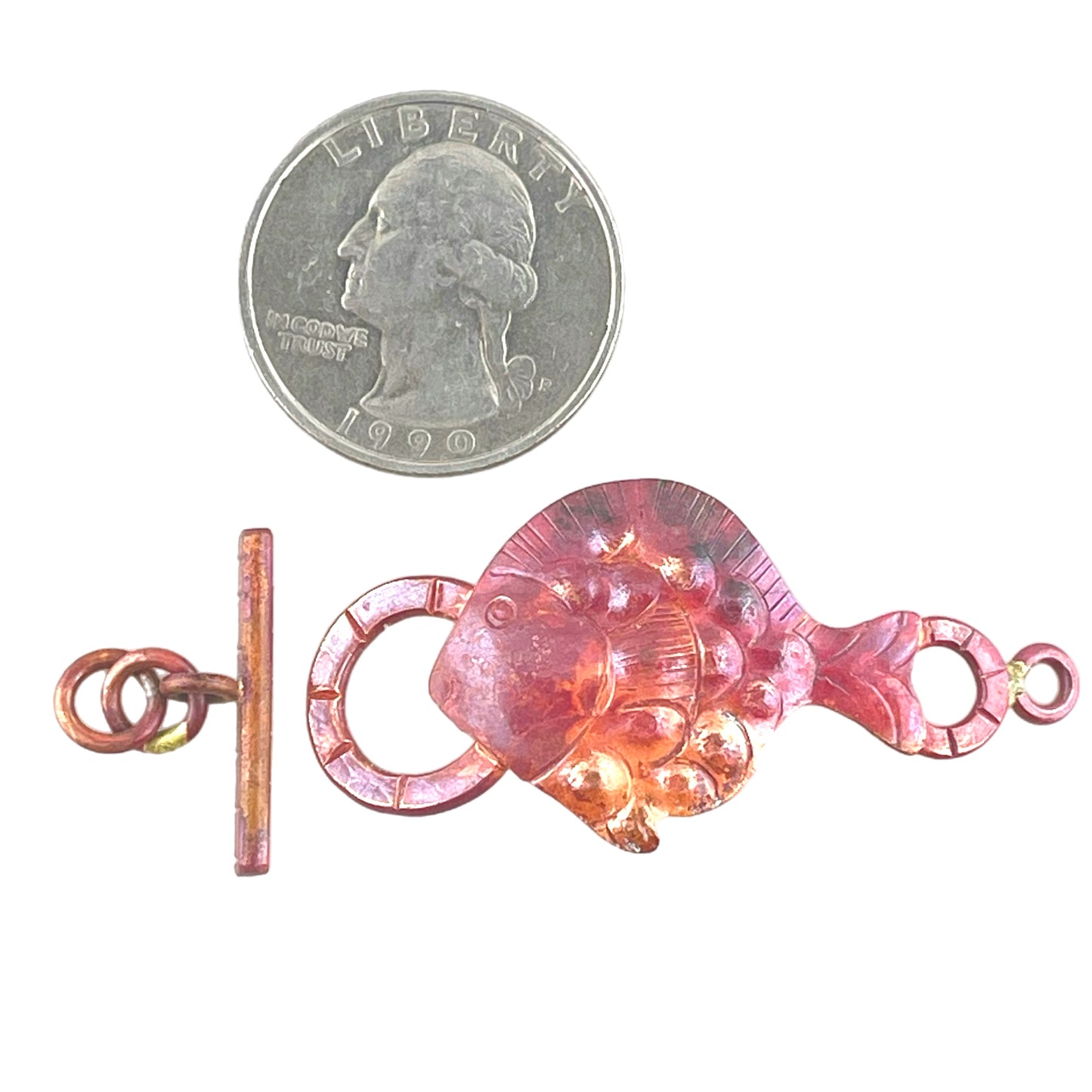 Tropical Fish Toggle Closure