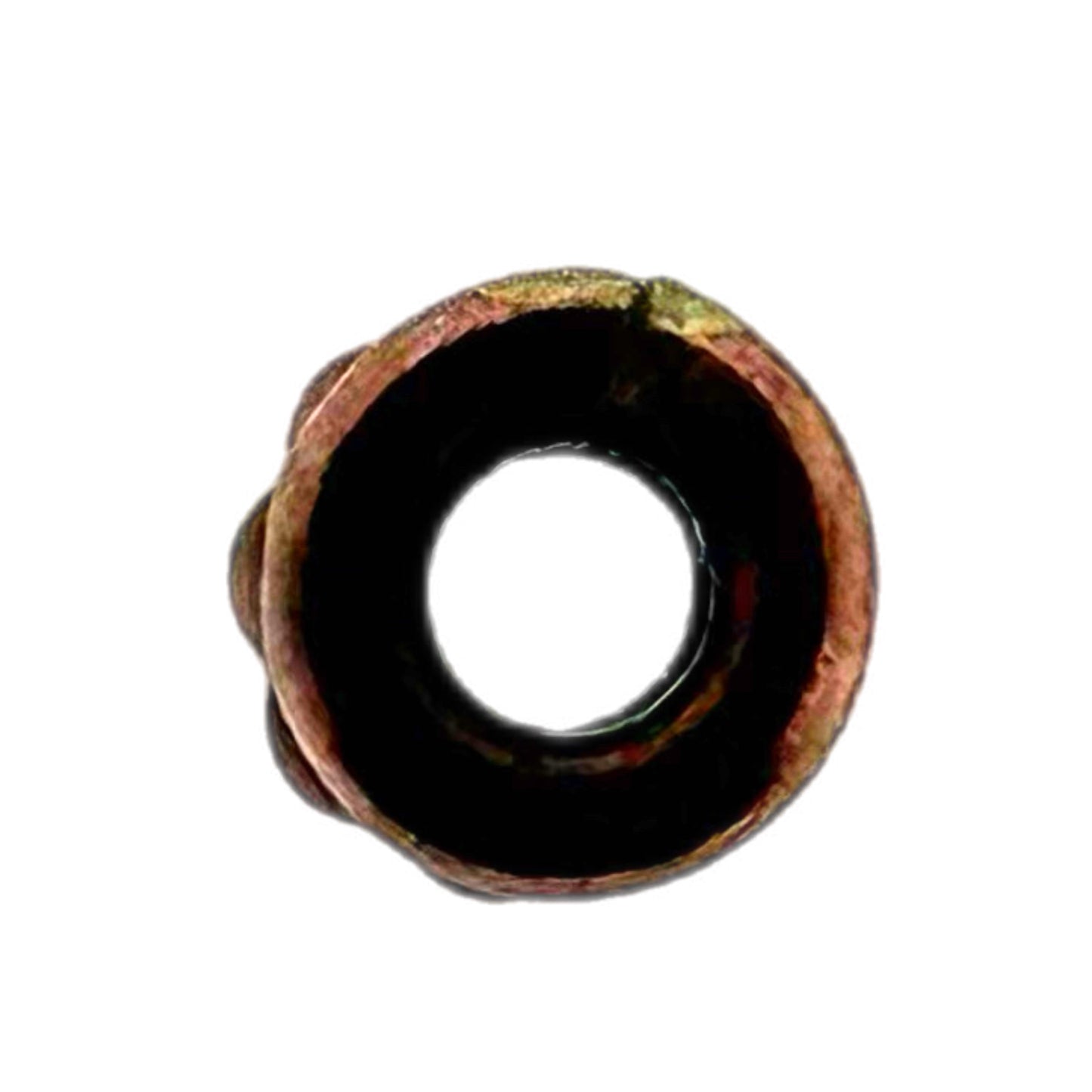 Small Antiqued Copper Tube Spacer Bead 3mm Hole