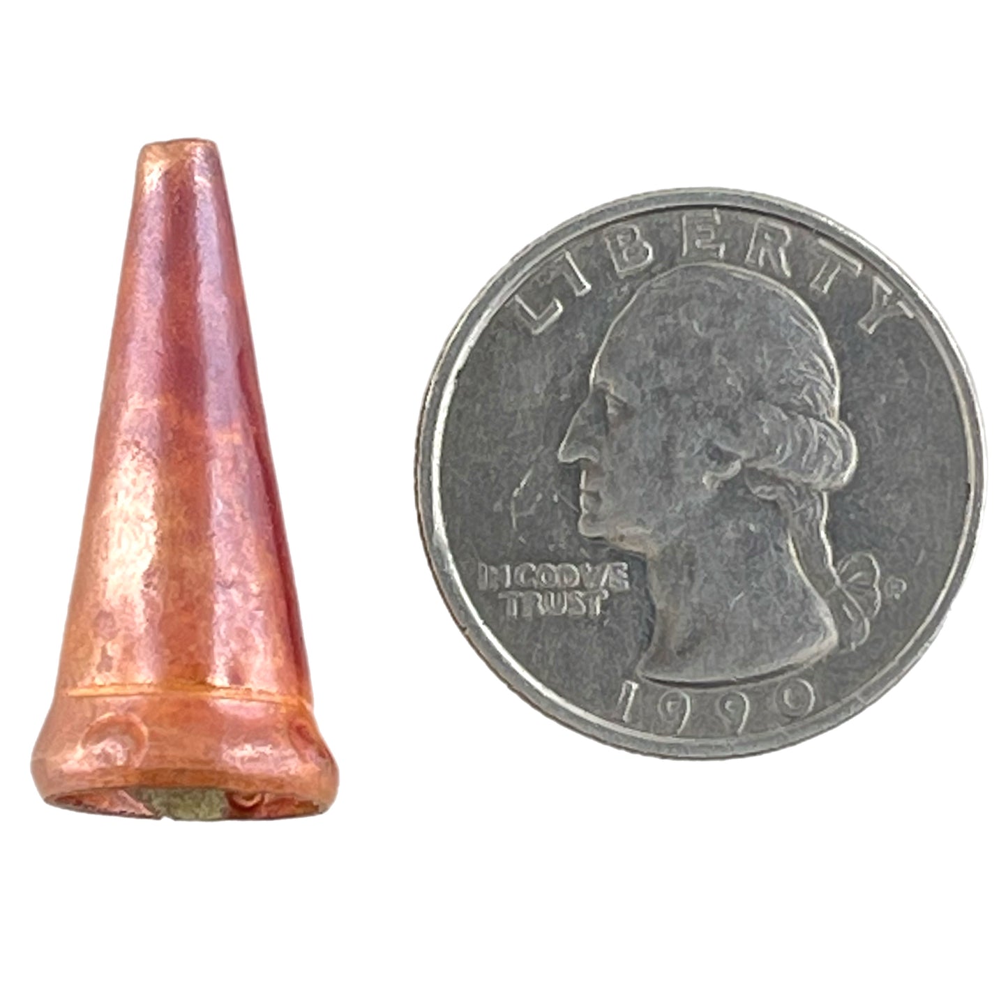 Small Copper Cone for Beaded, Kumihimo & Multi-Strand Jewelry