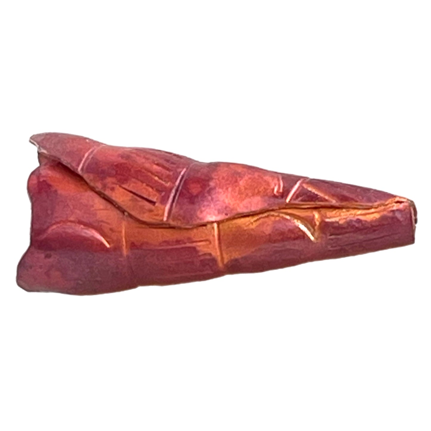 Small Folded Copper Cone End for Necklaces, Bracelets & Earrings