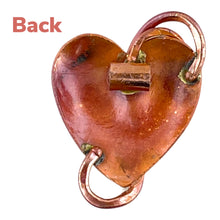 Old Fashioned Heart with Spiral Pendant