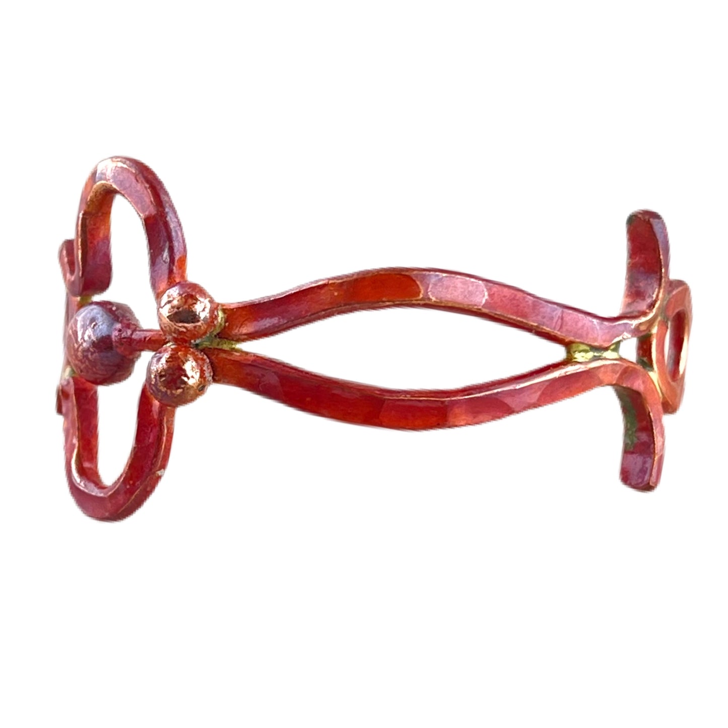 Curved Copper Bracelet Link – Comfort Fit