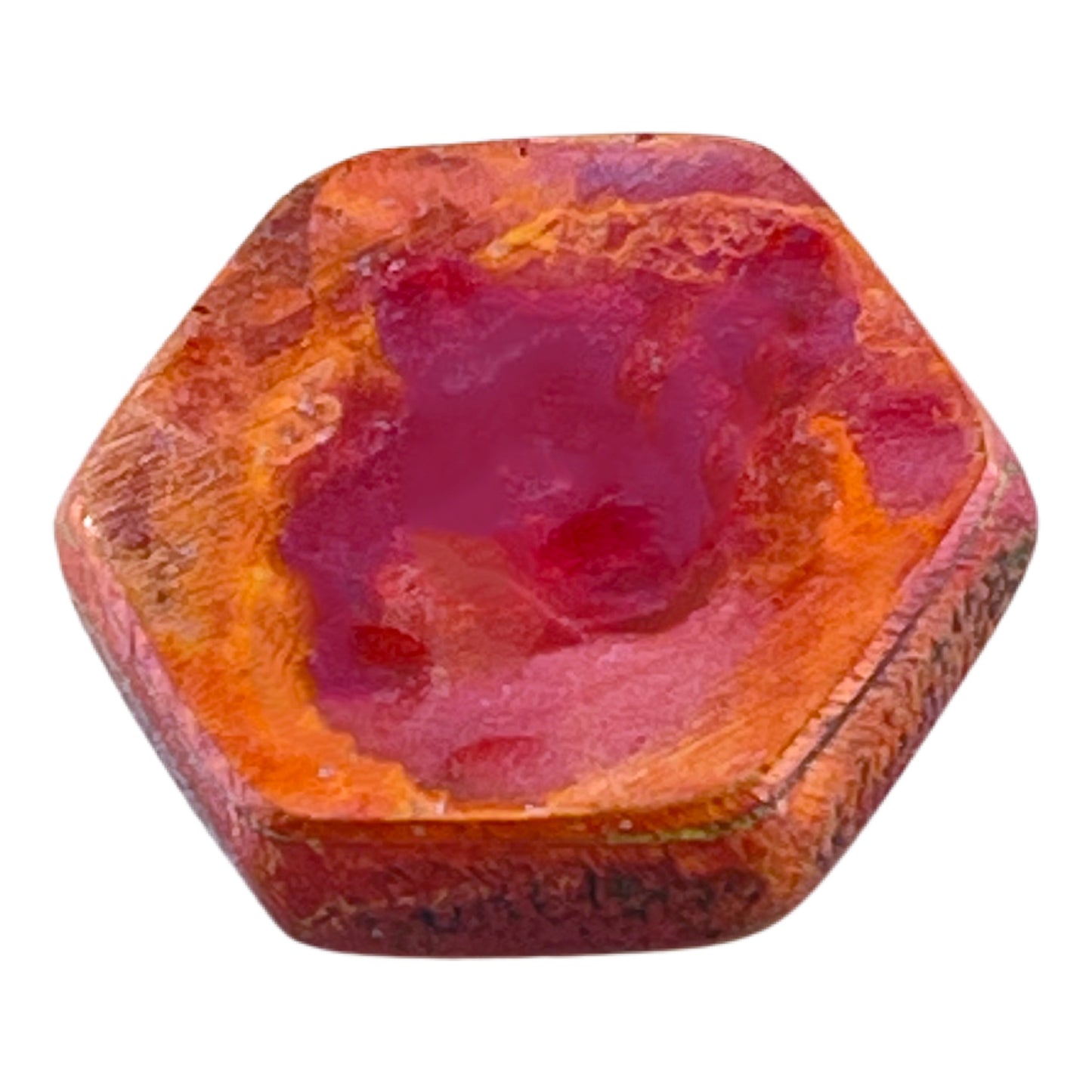 Small Rustic Hexagon Copper Bead – Patricia Healey Design