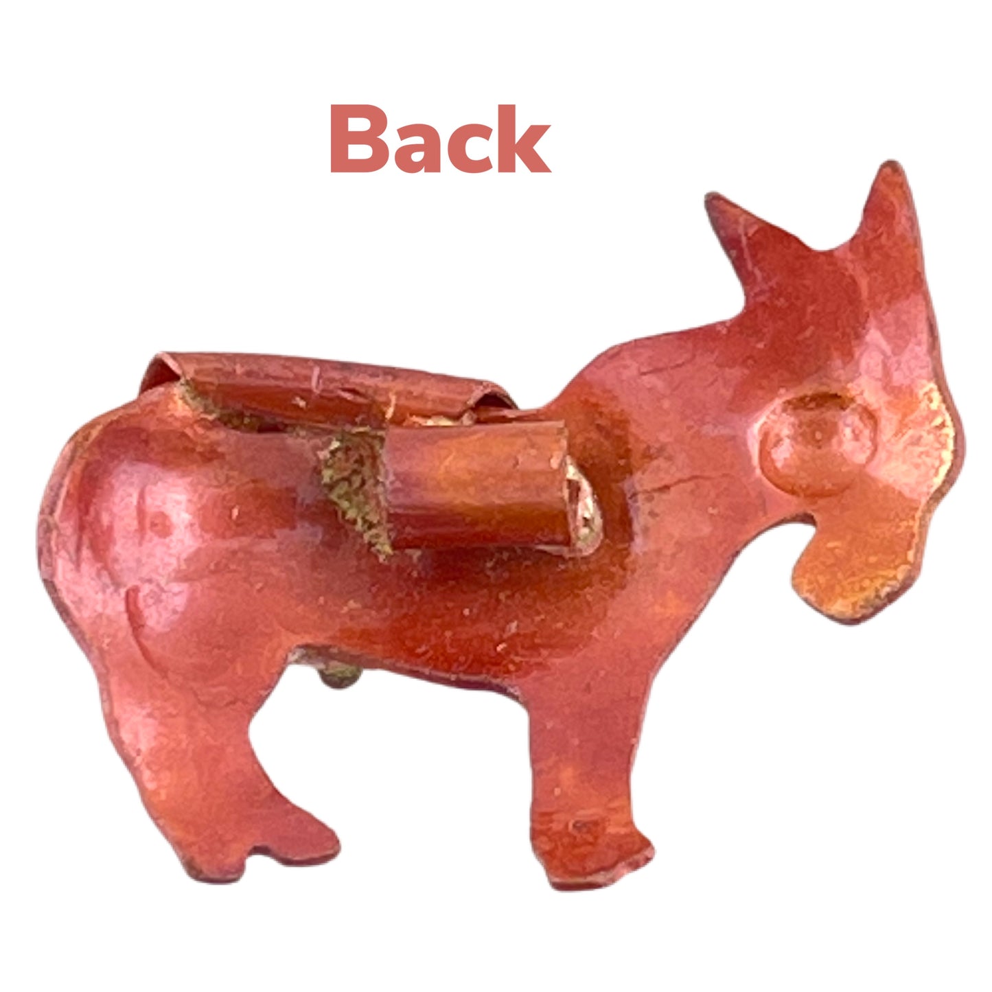 Copper Donkey Pendant with Blanket by Patricia Healey