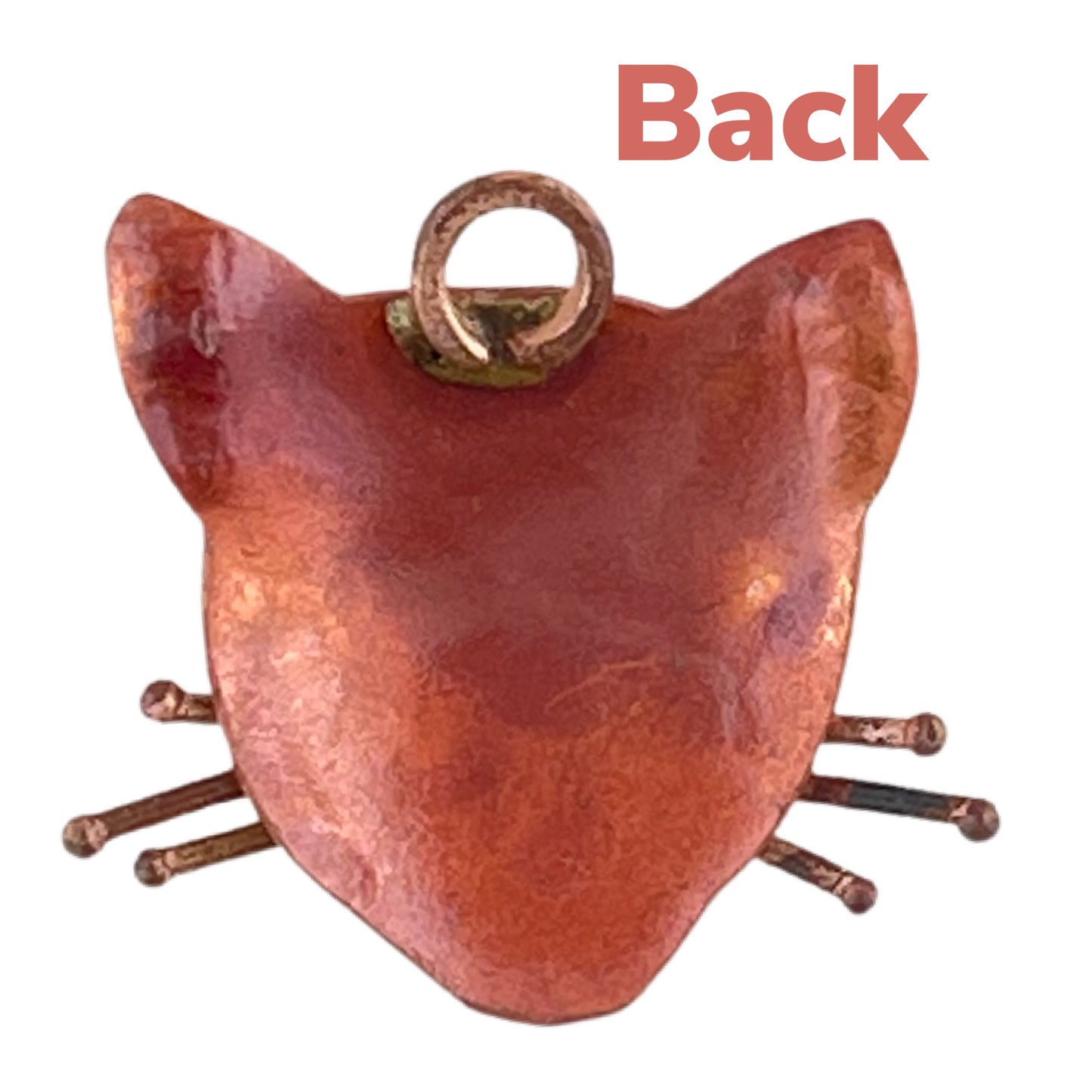 Copper Cat Charm – Whimsical and Handcrafted