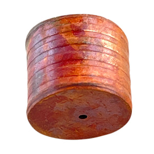 Medium Rustic Barrel Bead