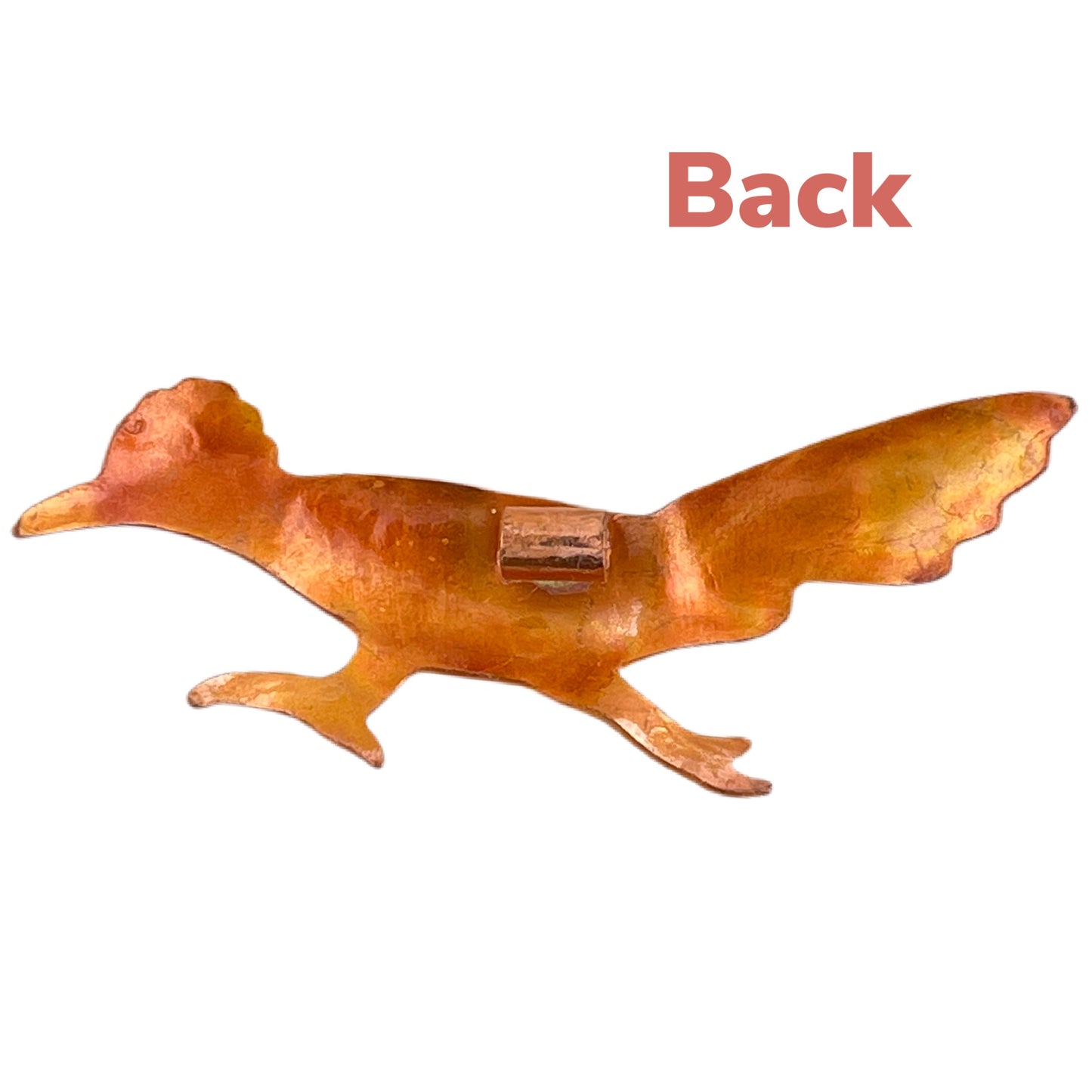 Copper Roadrunner Pendant