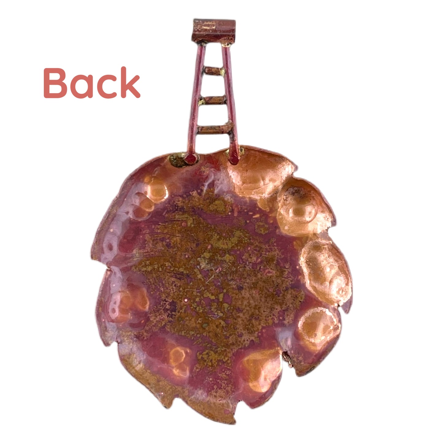 Lion Pendant in Copper and Brass