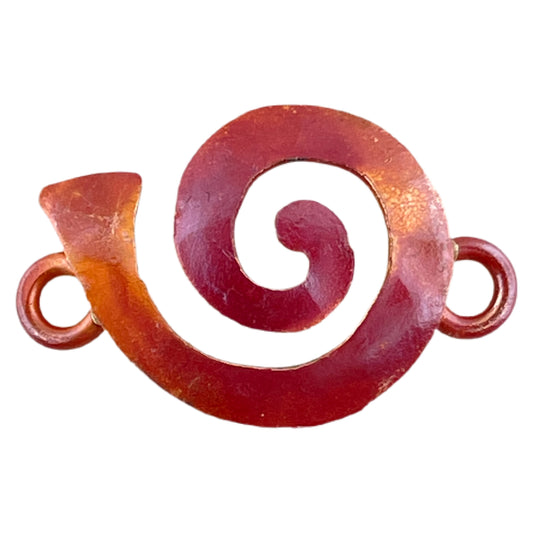 Small Spiral Link Facing Left