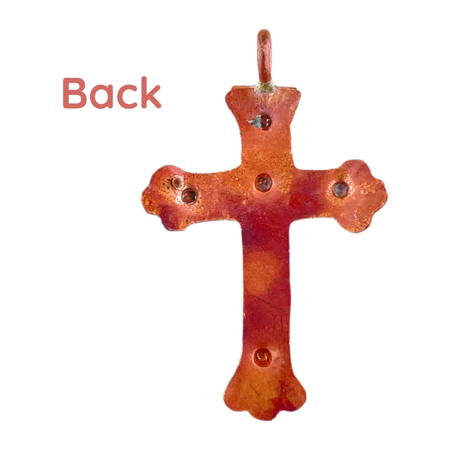Small Cross Charm - Bale on Top