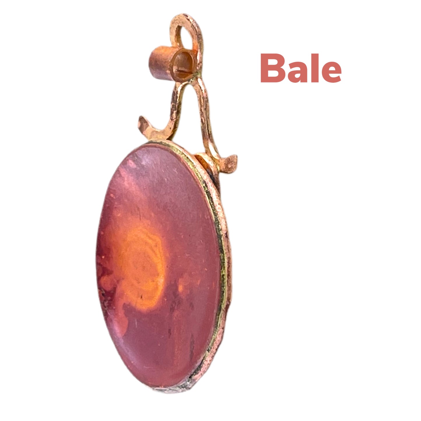 Om Infinity Pendant – Copper Symbol of Unity & Flow