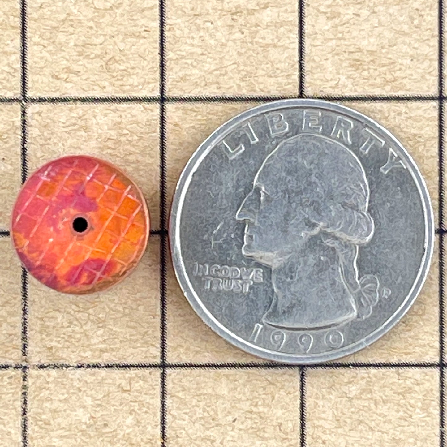 Small Rustic Copper Barrel Bead – Patricia Healey