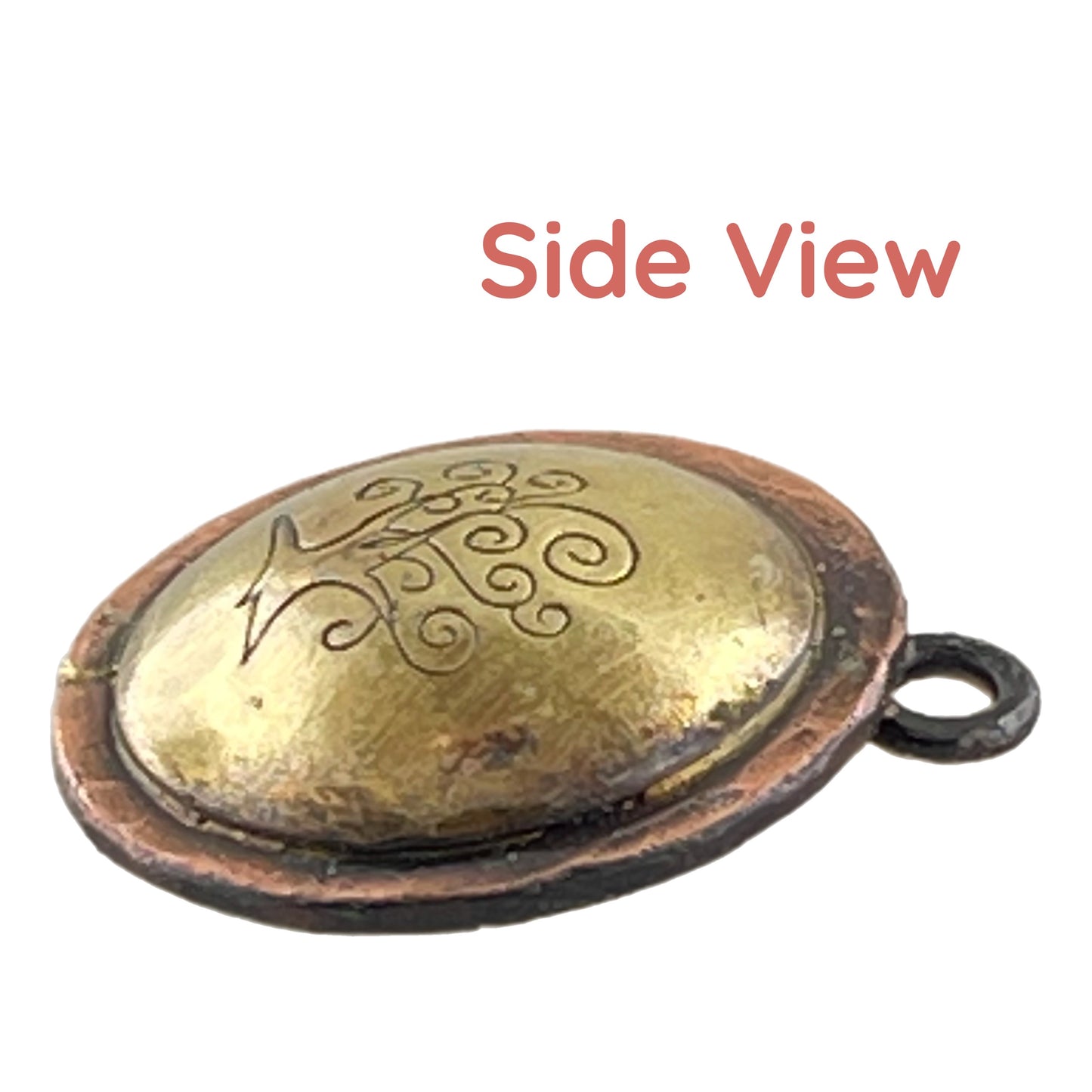 Tree of Life Charm/Pendant – Handmade Copper & Brass Component
