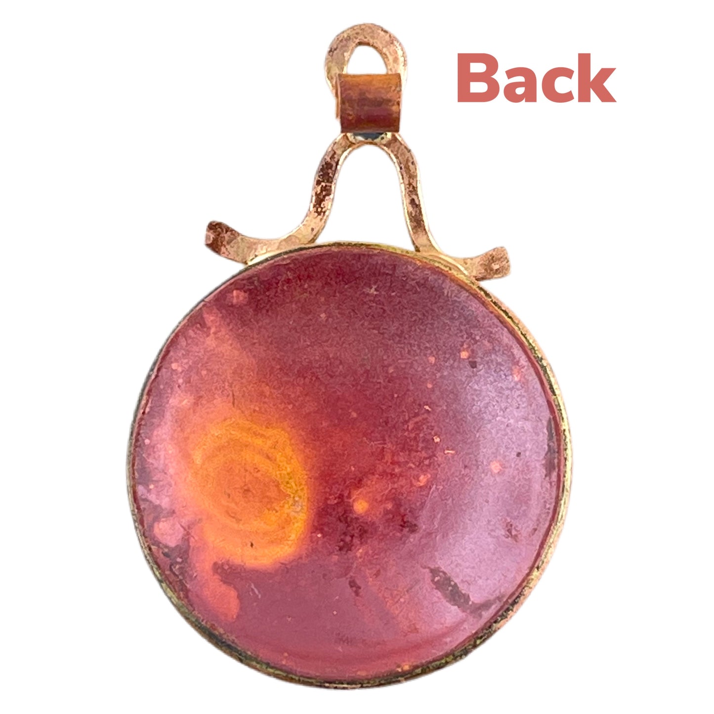 Om Infinity Pendant – Copper Symbol of Unity & Flow