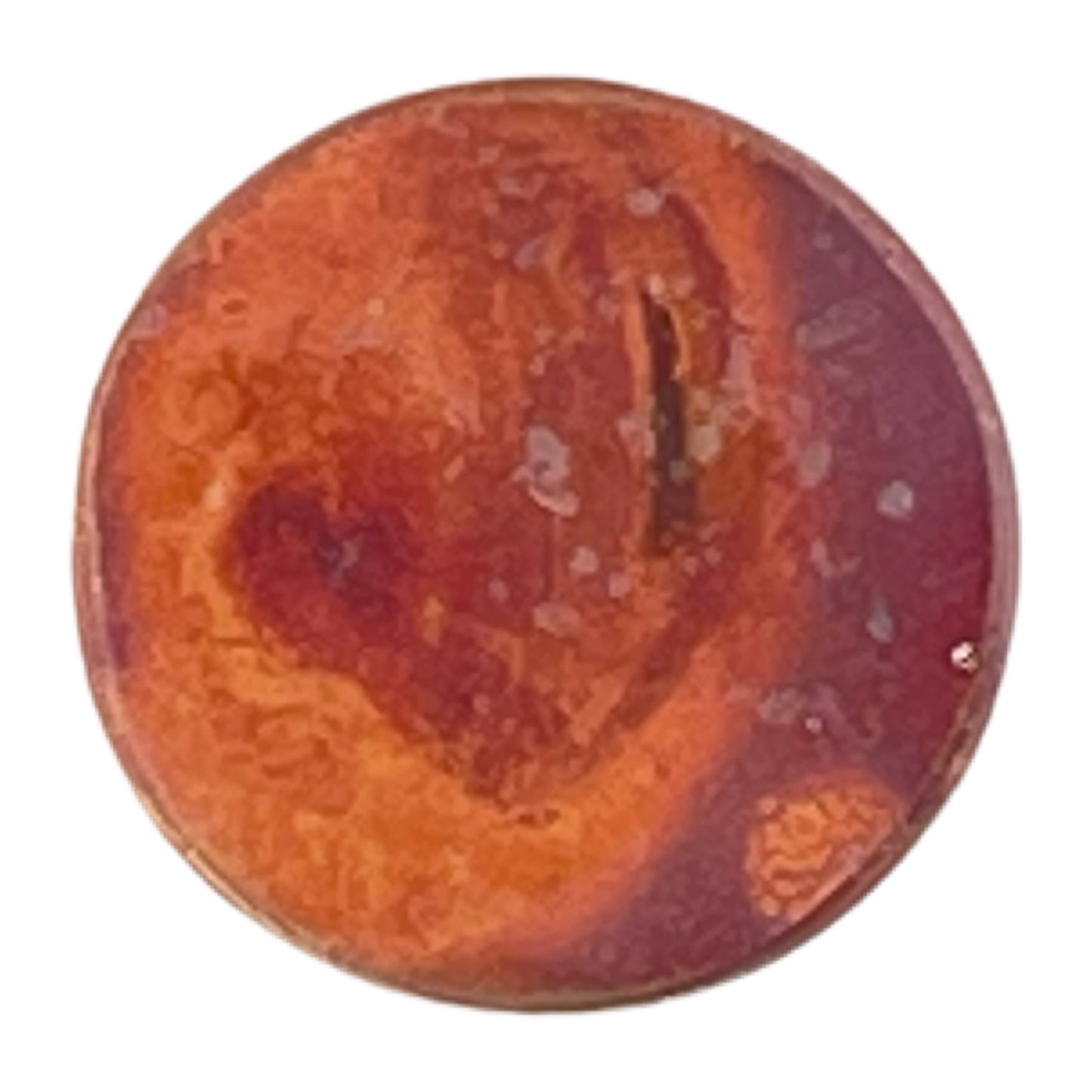 Domed Copper Bead – Handcrafted Jewelry Component