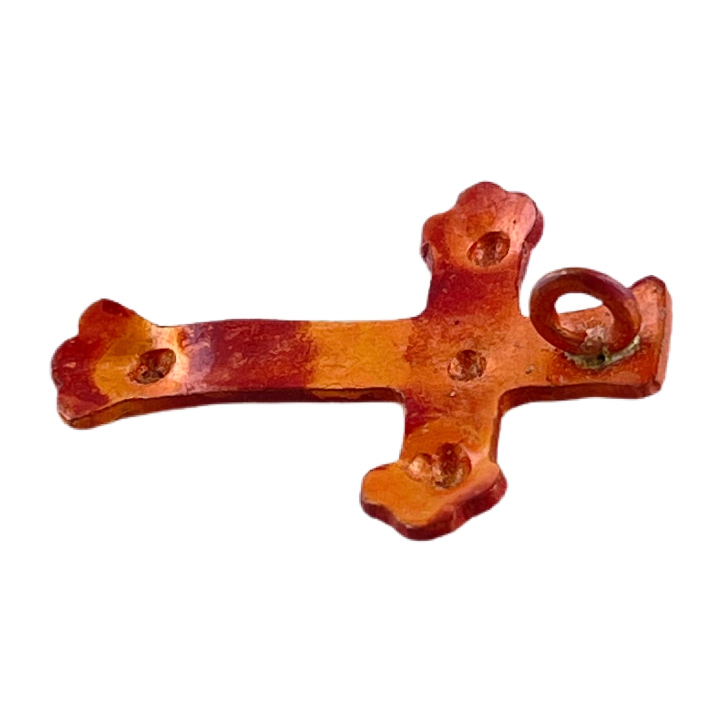 Small Cross Charm - Bale on the Back