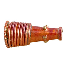 Copper Wire Wrapped Cone With Bumps