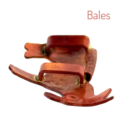 Copper Donkey Slider for 10mm Bracelet