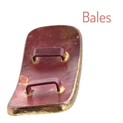 Copper Fish Slider for 10mm Flat Leather