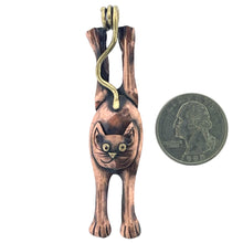 Antiqued Copper Ultimate Stretch Cat!