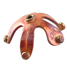 Copper Flower Bead Cap