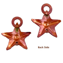 Pair of Star Earring Components for Dangle Earrings