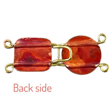 Square and Disk Hook and Eye Closure