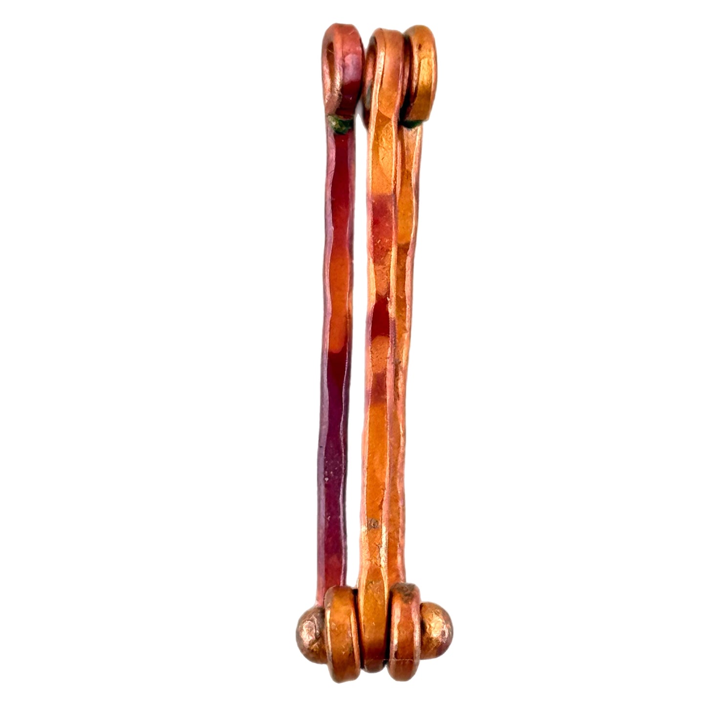 Simple Copper Donut Bail for Necklace Designs