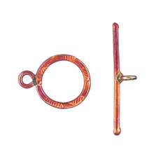 Medium Hammered Toggle Clasp