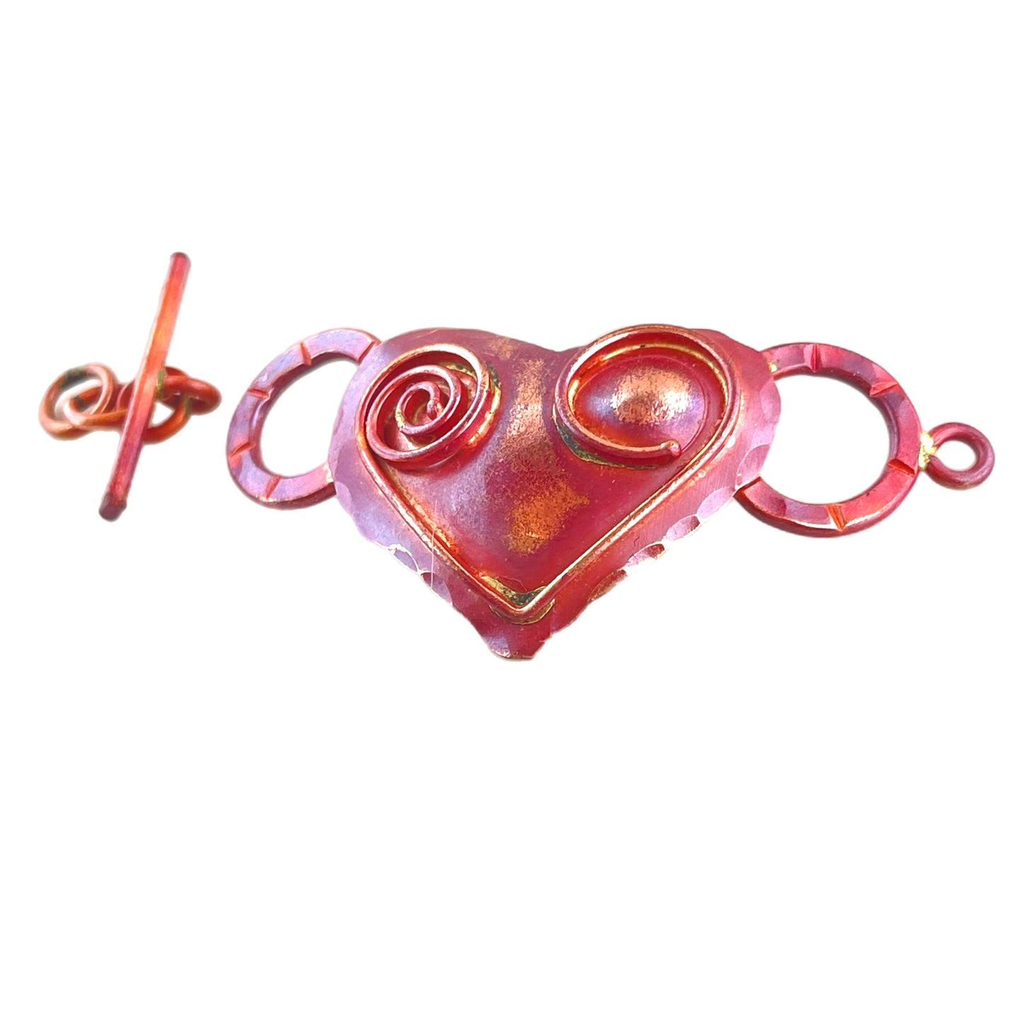 Art Deco Heart Toggle