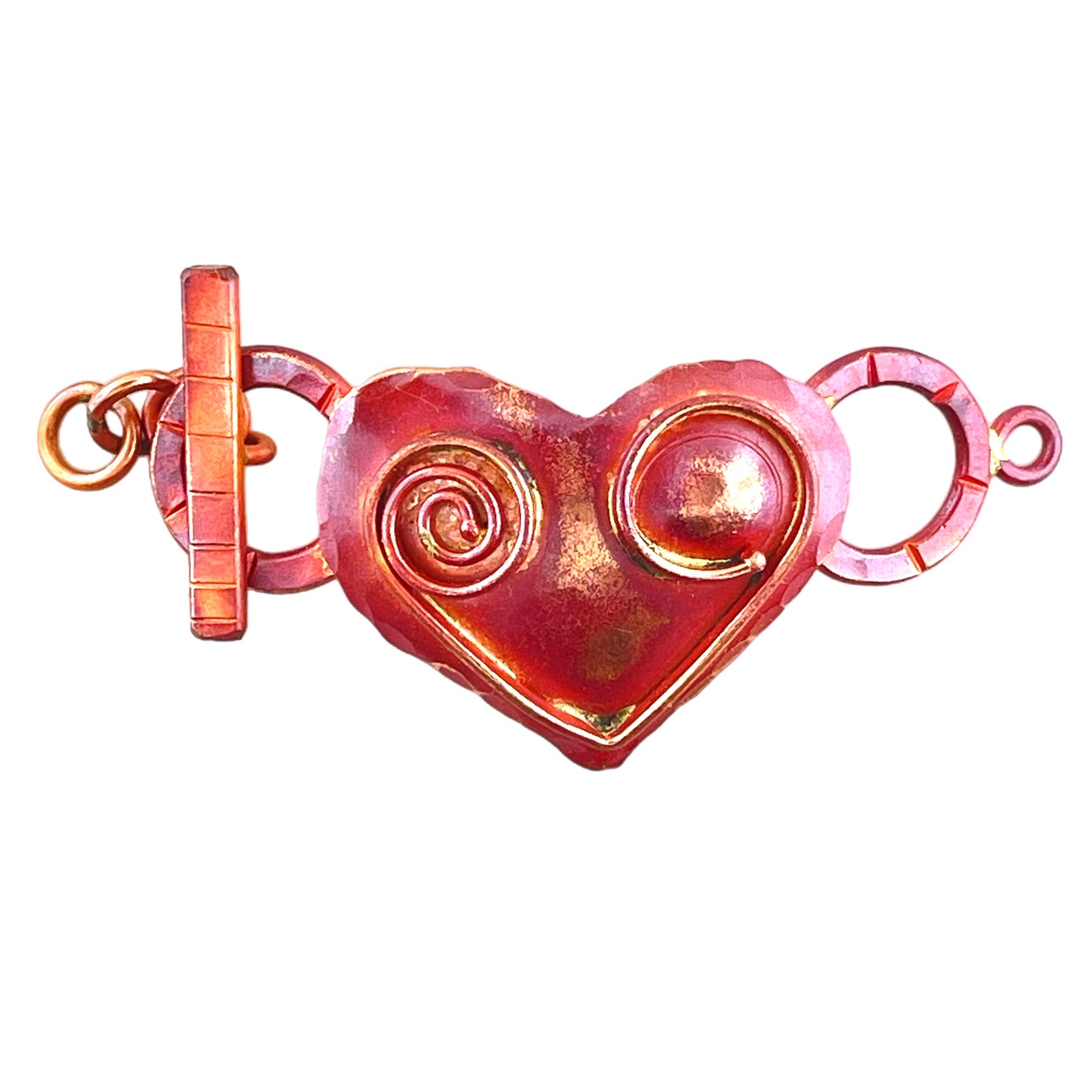 Art Deco Heart Toggle
