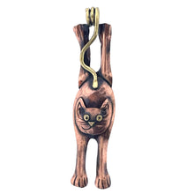 Antiqued Copper Ultimate Stretch Cat!