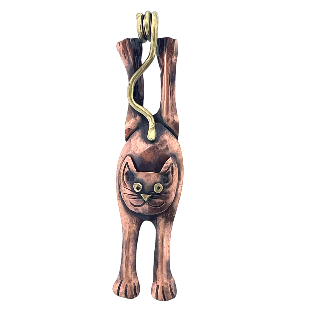 Antiqued Copper Ultimate Stretch Cat!