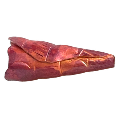 Small Folded Copper Cone End for Necklaces, Bracelets & Earrings