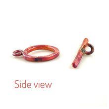 Medium Hammered Toggle Clasp