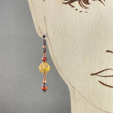 Dangle Earrings w/ Czech Republic Glass Beads