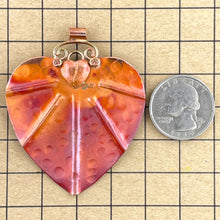 Big Heart Pendant with Rays of Love